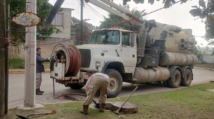 Efectúa COMAPA Altamira sondeos y desazolve en red de drenaje de fraccionamientos