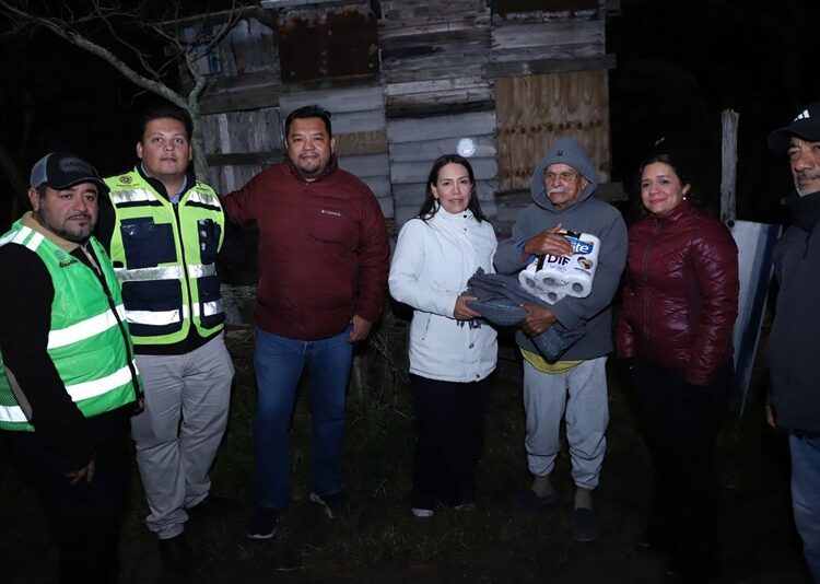 Entrega Gobierno de Altamira apoyo a familias ante las bajas temperaturas