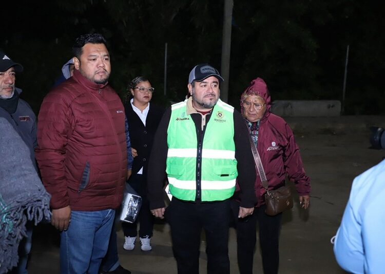Entrega Gobierno de Altamira apoyo a familias ante las bajas temperaturas