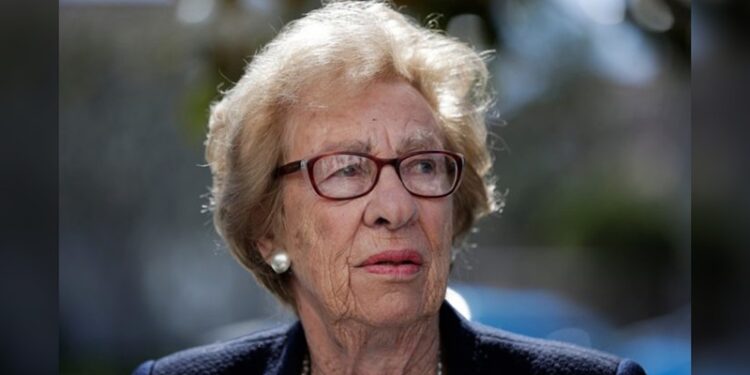Falleció Eva Schloss a los 96 años
