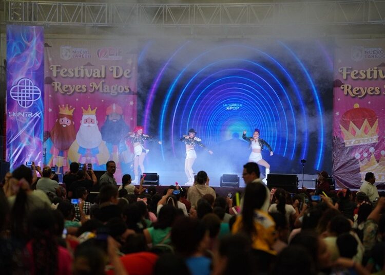 Festival de Reyes Magos 2026 llena de sonrisas y magia el Polyforum La Fe