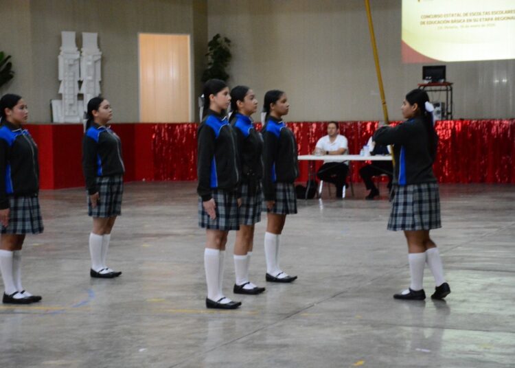 Fortalece SET valores cívicos e identidad con ‘Concurso Estatal de Escoltas’