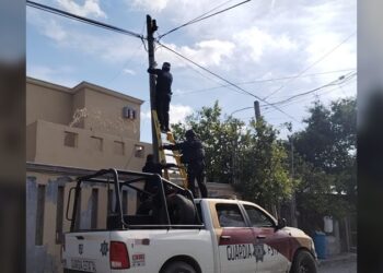 Guardia Estatal desmantela cámaras de videovigilancia ilegales en Tamaulipas