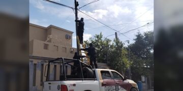 Guardia Estatal desmantela cámaras de videovigilancia ilegales en Tamaulipas
