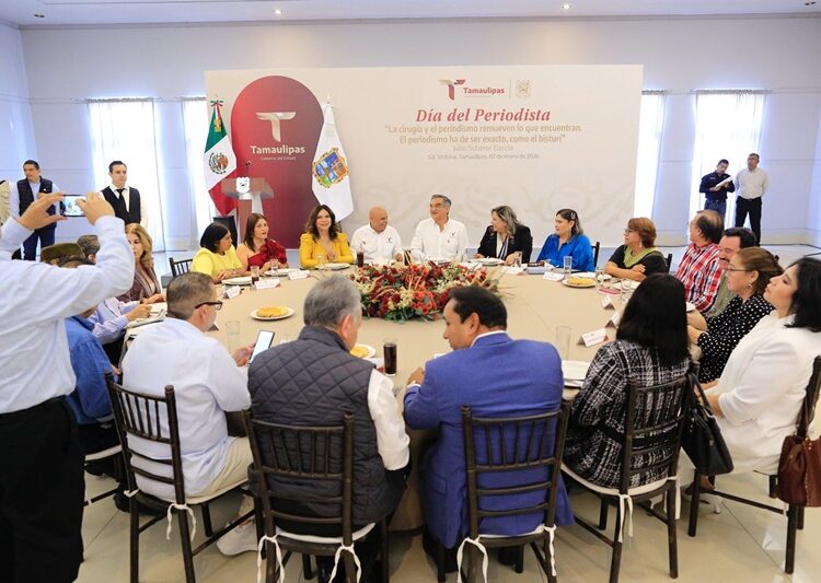 “Imprescindible labor de las y los periodistas para un mejor Tamaulipas”: AVA