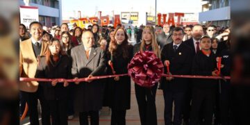 Inauguran Carmen Lilia y Rector de la UAT obras en la Prepa UAT