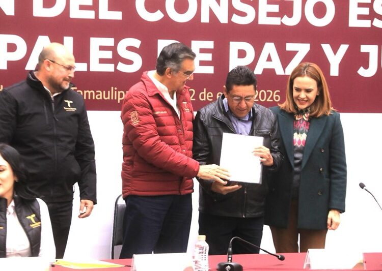 Instala Tamaulipas Consejos de Paz y Justicia Cívica