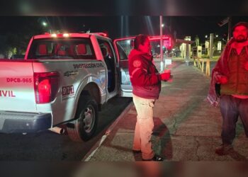 PC y Bomberos implementa operativo carrusel ante bajas temperaturas en NLD