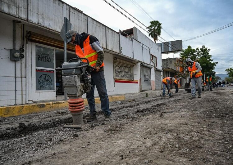 Por concluir rehabilitación de red de agua y pavimentación de la calle 27