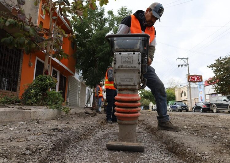 Por concluir rehabilitación de red de agua y pavimentación de la calle 27