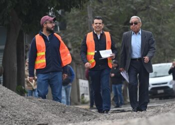 Por concluir rehabilitación de red de agua y pavimentación de la calle 27