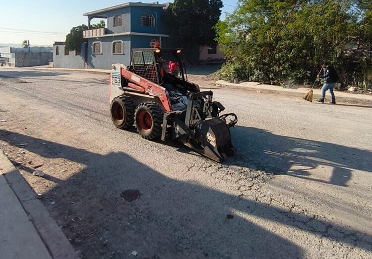 Retoma Municipio trabajos de rehabilitación de vialidades