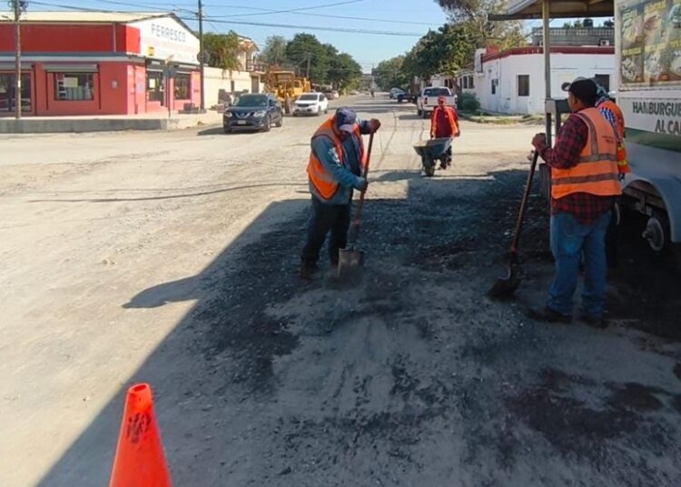 Retoma Municipio trabajos de rehabilitación de vialidades