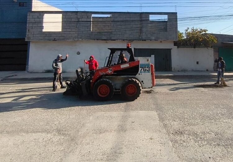 Retoma Municipio trabajos de rehabilitación de vialidades