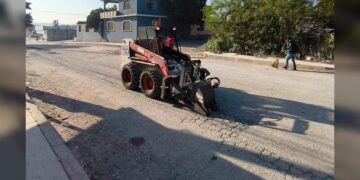 Retoma Municipio trabajos de rehabilitación de vialidades