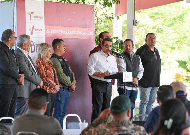 Se comprometen trabajadores de aplicación y reparto en el fomento de Victoria