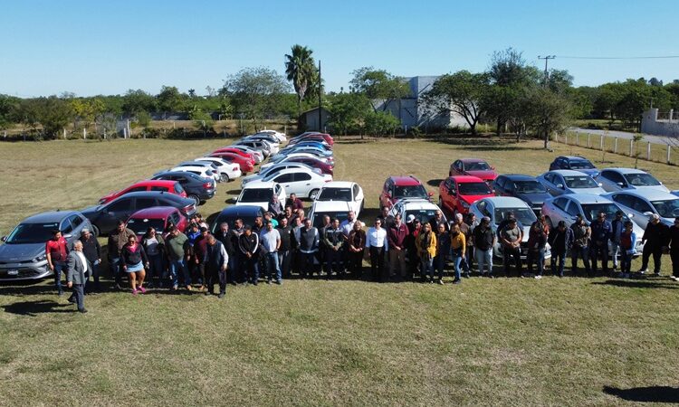 Se comprometen trabajadores de aplicación y reparto en el fomento de Victoria