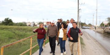 Supervisa alcalde red de drenaje en Altamira