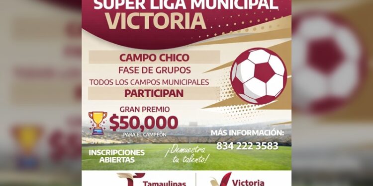 Tendrá Victoria Súper Liga de Fútbol