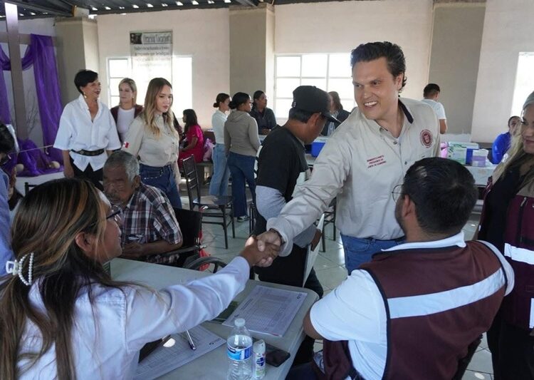 Acompaña presidente de la JUGOB Humberto Prieto Herrera acciones contra el sarampión