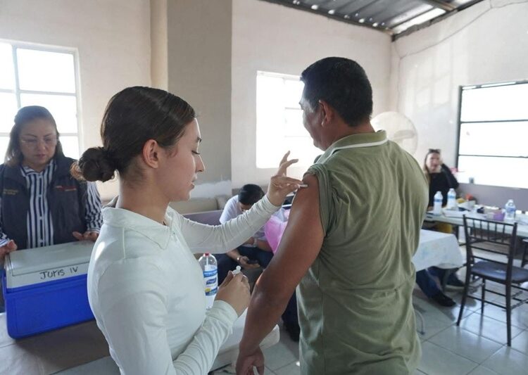 Acompaña presidente de la JUGOB Humberto Prieto Herrera acciones contra el sarampión