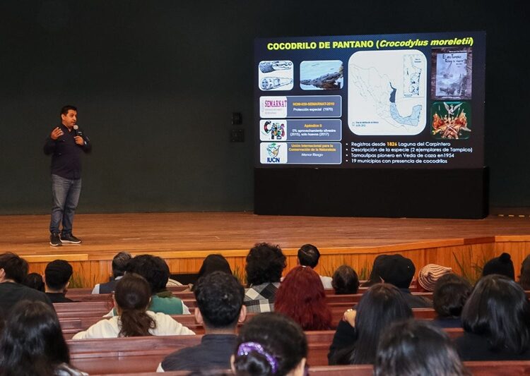 Analiza la UAT interacción humano-cocodrilo en el sur de Tamaulipas