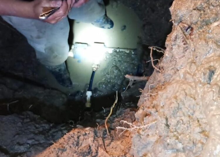 Arregla COMAPA Altamira fugas de agua en zonas urbana y rural
