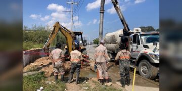 Arregla COMAPA Altamira fugas de agua en zonas urbana y rural