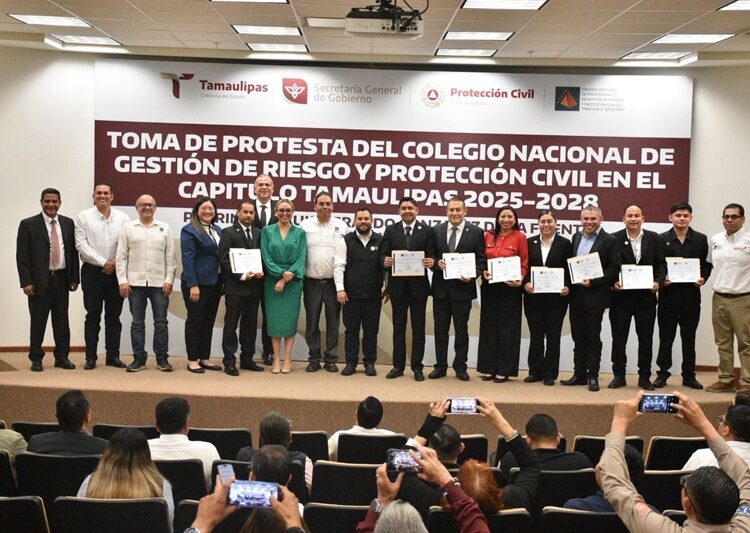 Avanza Tamaulipas en la Gestión Integral de Riesgos