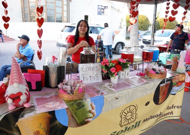 ‘Bazar de San Valentín’ Del Gobierno de NLD reúne a familias y fortalece el comercio local