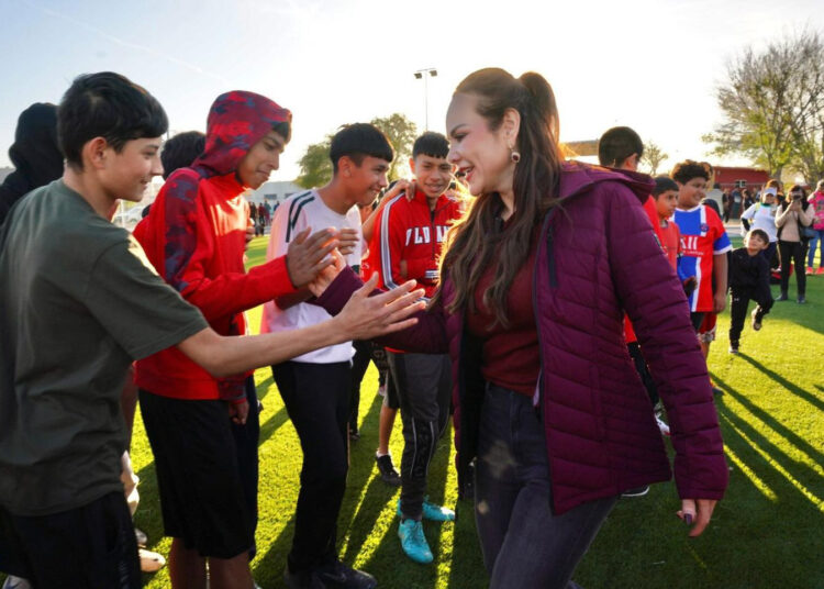 Entrega Carmen Lilia obras de infraestructura social y urbana