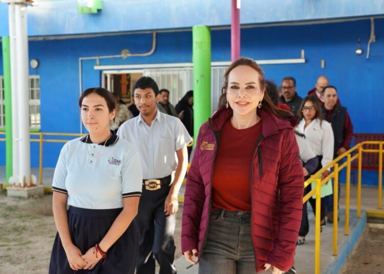 Entrega Carmen Lilia obras de infraestructura social y urbana