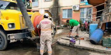 COMAPA Altamira realiza sondeo y desazolve de registros