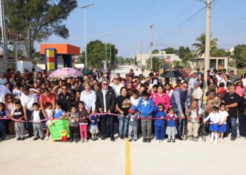 Con obras de calidad Armando Martínez dignifica vialidades en Altamira