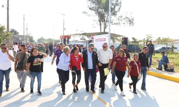 Con obras de calidad Armando Martínez dignifica vialidades en Altamira