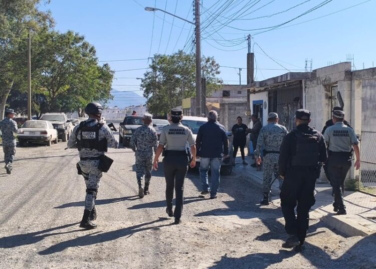 Con recorridos de proximidad, refuerzan Municipio, GN y GE seguridad en Victoria