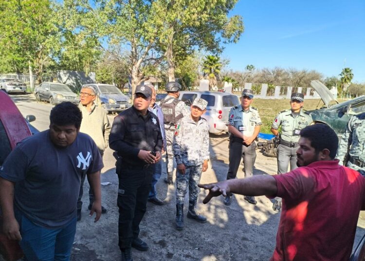 Con recorridos de proximidad, refuerzan Municipio, GN y GE seguridad en Victoria