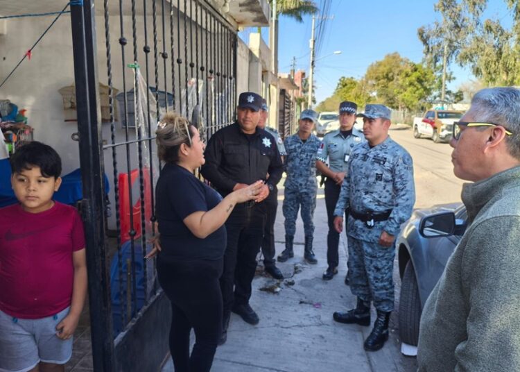 Con recorridos de proximidad, refuerzan Municipio, GN y GE seguridad en Victoria