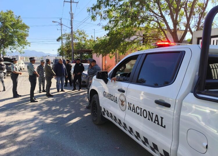 Con recorridos de proximidad, refuerzan Municipio, GN y GE seguridad en Victoria
