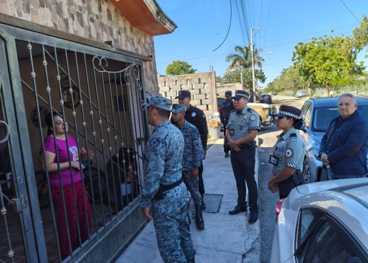 Con recorridos de proximidad, refuerzan Municipio, GN y GE seguridad en Victoria