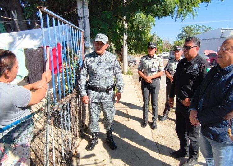 Con recorridos de proximidad, refuerzan Municipio, GN y GE seguridad en Victoria