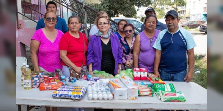 DIF Altamira apoya a familias afectadas por explosión en Los Olivos II