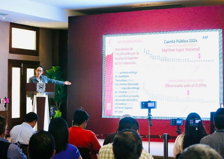 Destaca Tamaulipas por transparencia y manejo eficiente de los recursos públicos