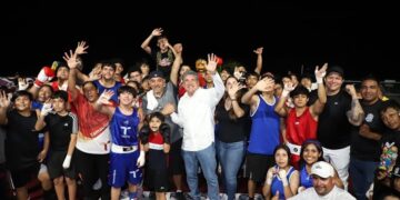 Fiesta Boxística en el Fraccionamiento Canarios