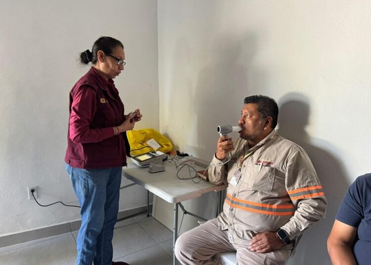 Fomentan cultura de prevención y cuidado de la salud en personal de COMAPA Altamira