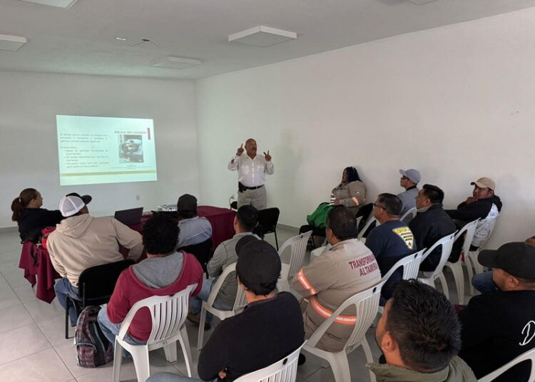 Fomentan cultura de prevención y cuidado de la salud en personal de COMAPA Altamira