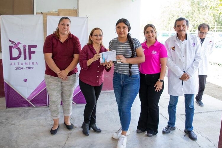 Fortalece DIF Altamira atención a la salud en zona rural