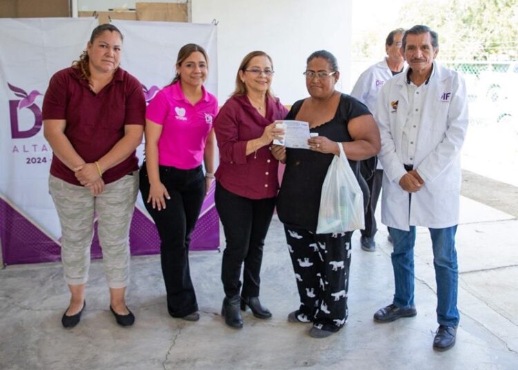 Fortalece DIF Altamira atención a la salud en zona rural