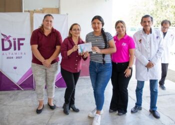 Fortalece DIF Altamira atención a la salud en zona rural