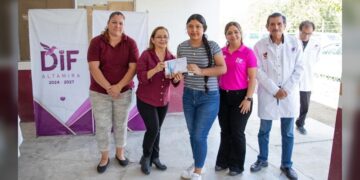 Fortalece DIF Altamira atención a la salud en zona rural